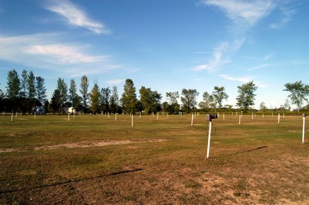 Hi-Way Drive-In Theatre - Speaker Poles (newer photo)